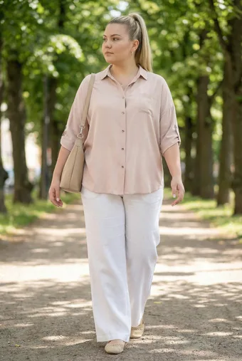 Malinowa koszula