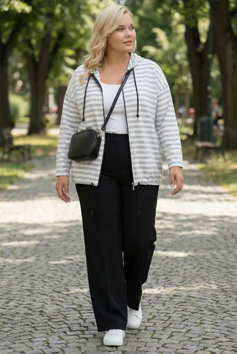 Bluza wzór w zebrę