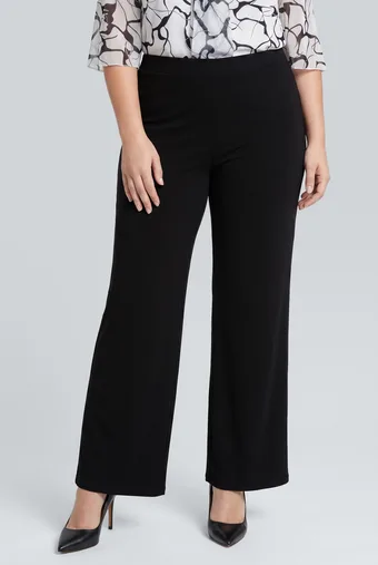 Czarne eleganckie spodnie
