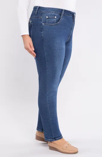 Ciemnoszare skinny jeans